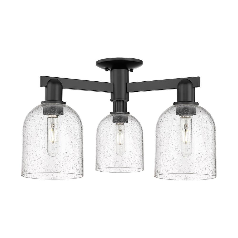 Innovations Lighting 716-3F-12-23 Bella Semi-Flush Bella 3 Light 23"