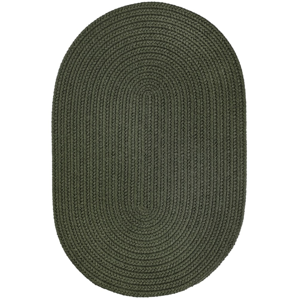 Rhody Rug Madeira Indoor/ Outdoor Braided Rounded Area Rug