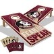 preview thumbnail 1 of 5, Florida State Seminoles NCAA 2x4 Professional Cornhole Board Set Include Carrying Case