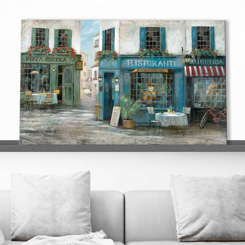 "Birreria " by Ruane Manning Print on Canvas