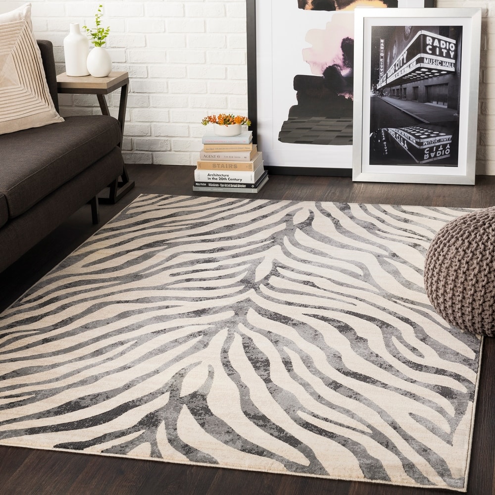 Livabliss Niamey Animal Print Area Rug