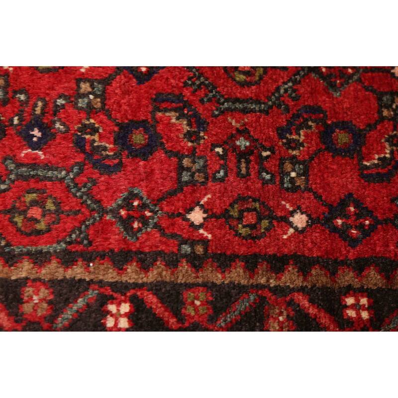 ECARPETGALLERY Hand-knotted Andelz Red Wool Rug - 3'3 x 5'1