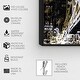 preview thumbnail 4 of 23, Oliver Gal 'Radio City Music Hall' Cities and Skylines Wall Art Framed Canvas Print United States Cities - Gold, Black