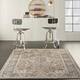 Nourison Concerto Traditional Persian Medallion Area Rug - 6' x 9' - Beige/Grey