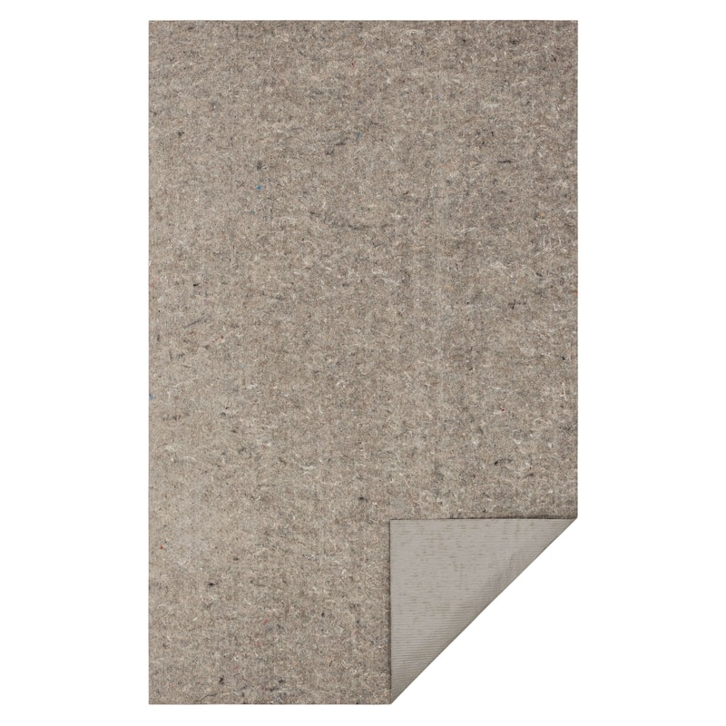 Mohawk Home Pet Friendly Rug Pad Spill Proof Reversible Non Slip Grip - Grey