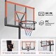 preview thumbnail 12 of 14, Adjustable Portable Basketball Hoop with Shatterproof Backboard