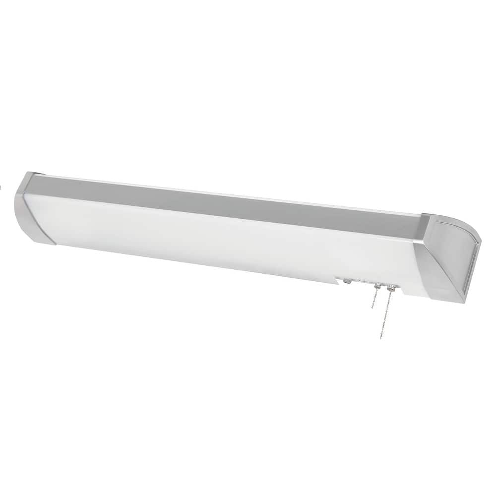 Ideal 52" Fluorescent Overbed Wall Light - 51.94"L x 6.25"Ext x 6.25"W x 5.38"H - 51.94"L x 6.25"Ext x 6.25"W x 5.38"H