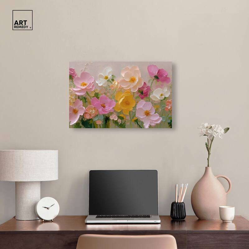 Expressed in Petals II Canvas by Art Remedy, Gallery Wrapped