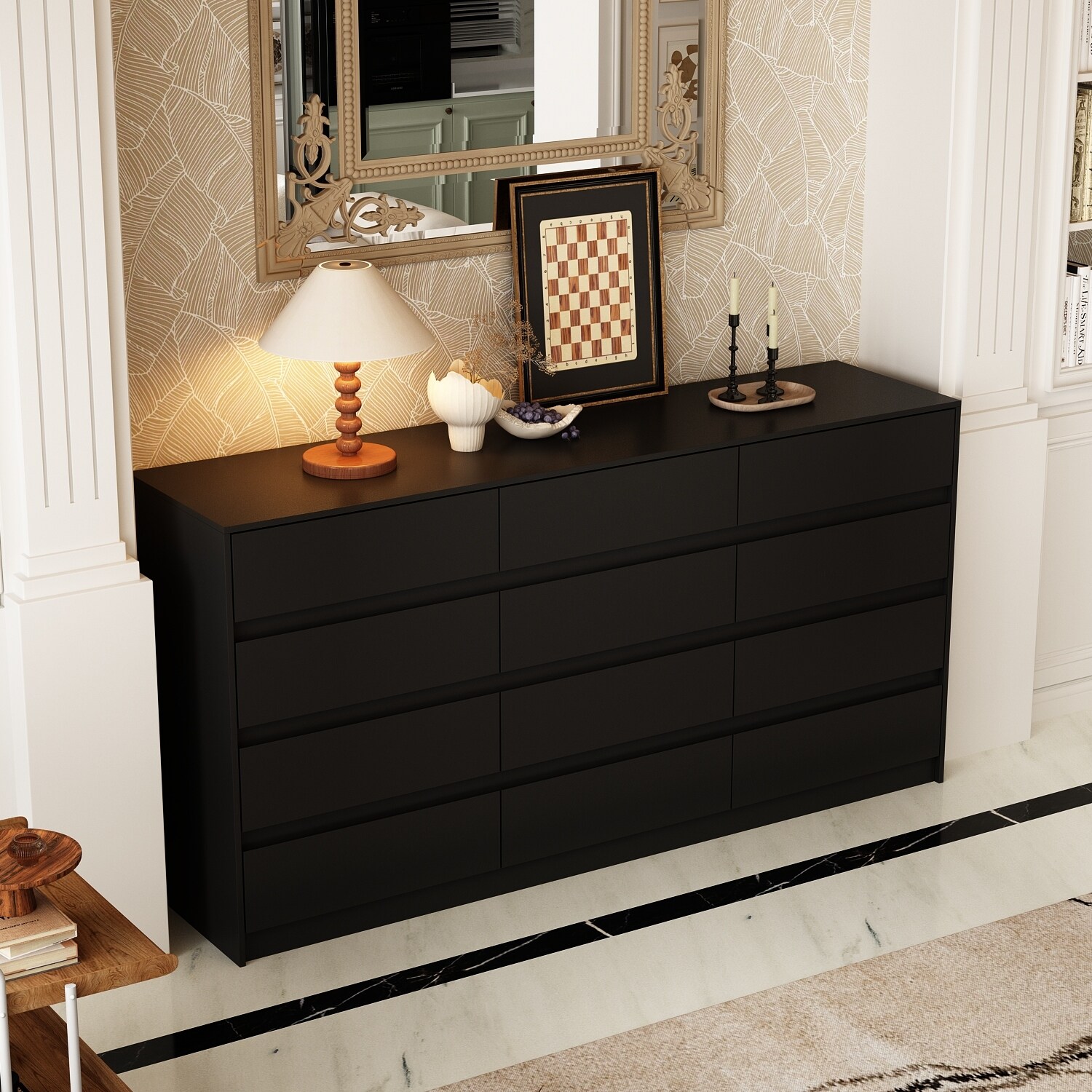 12 drawer dresser black Modern 12-Drawer Bedroom Going Out Dresses free design for a Size:6m Yours Truly Slate Blue