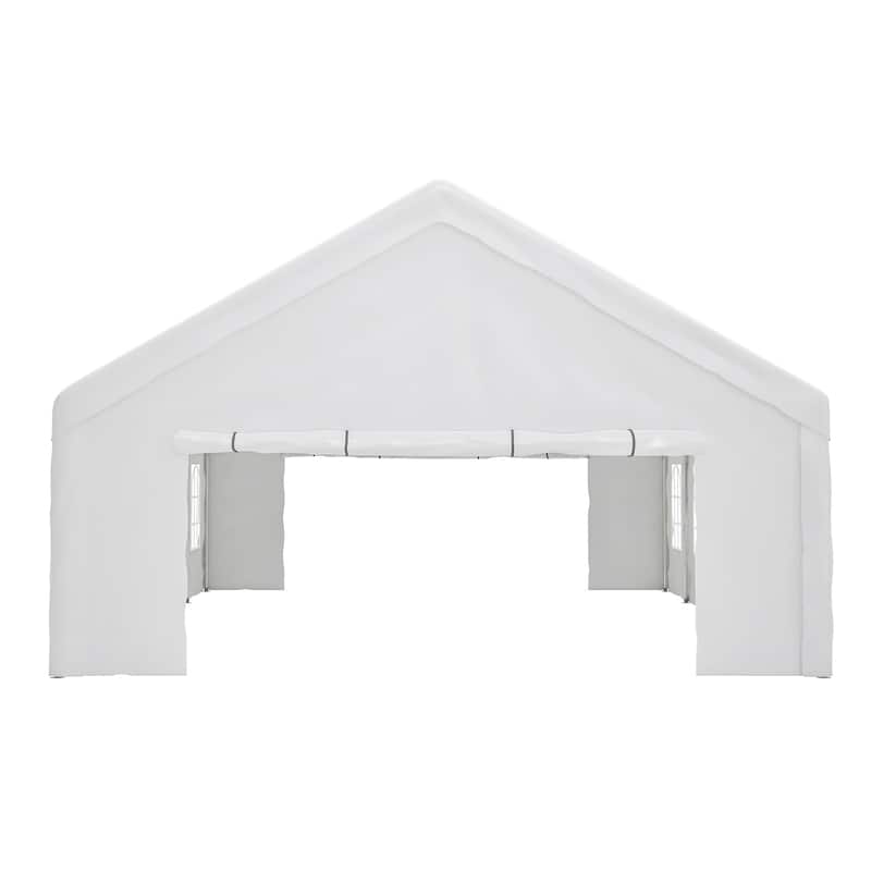 GDFStudio - Nashua Waterproof Event Protection Outdoor Gazebo Pavilion Shelter Tent