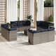Option Gray and navy blue With table