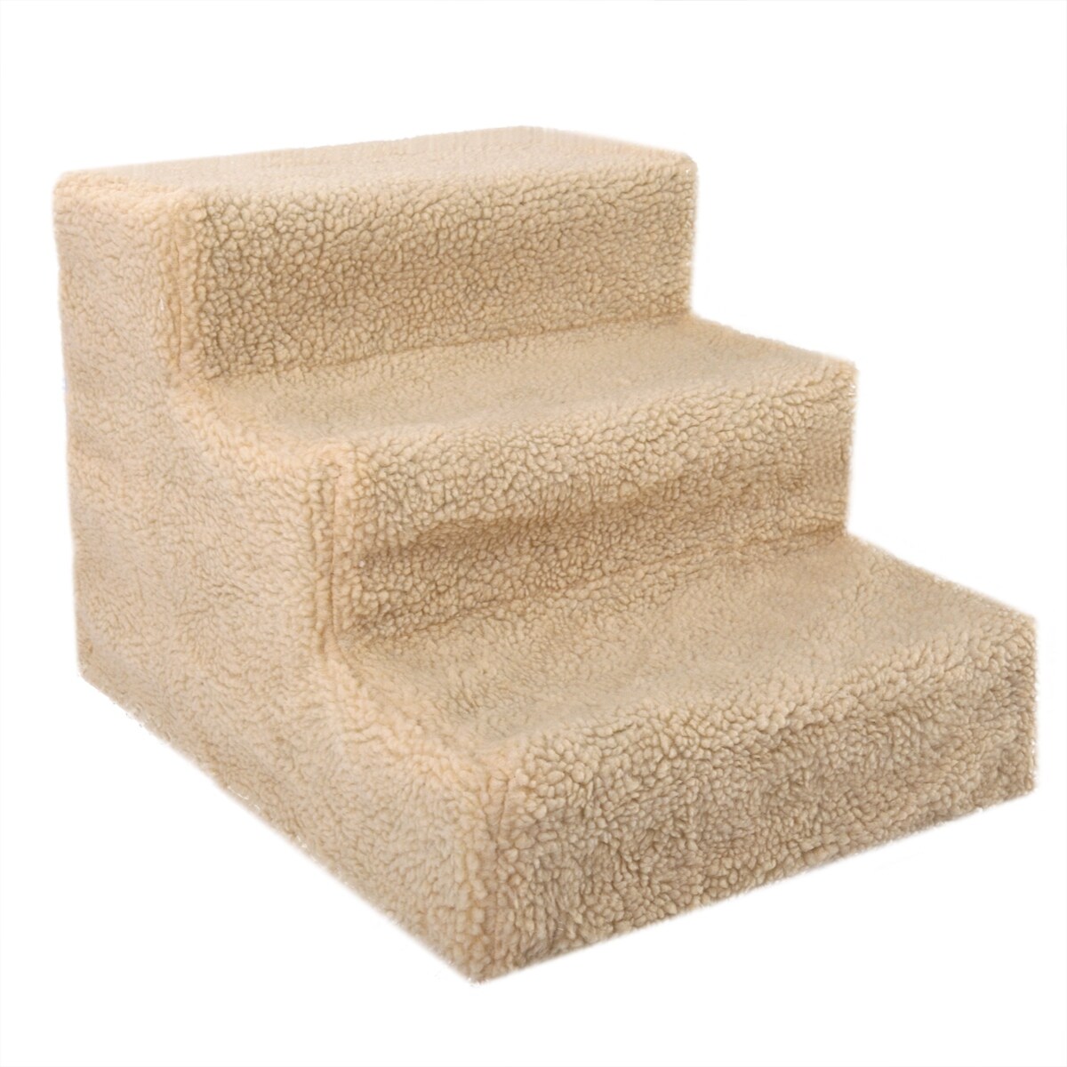 Lightweight Pet Steps and Stairs for Dogs Cats 3 Step Pet Stairs Medium