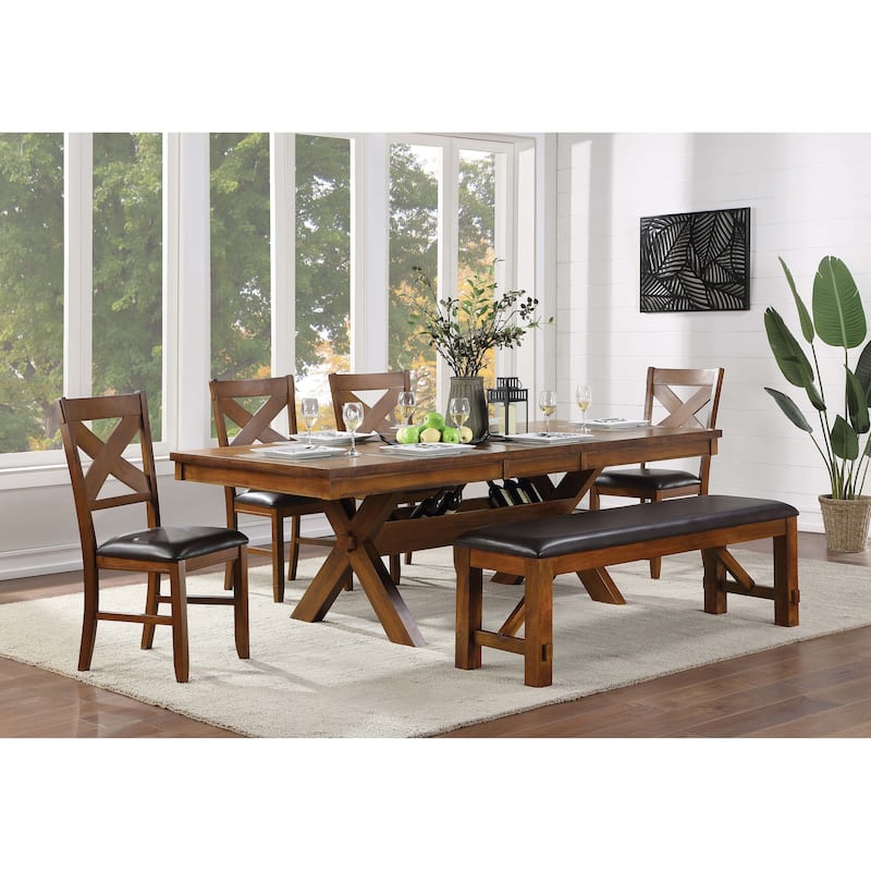 Humboldt Walnut Dining Table with Butterfly Leaf