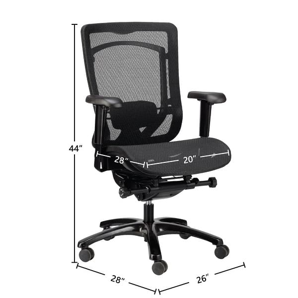 Eurotech Seating Monterey Ergonomic Swivel Task Chair - Bed Bath ...