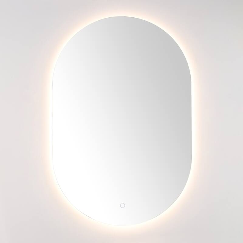 SAFAVIEH Daniele 36" Led Vanity Mirror - White - 24Wx1Dx36H