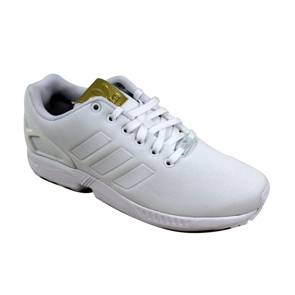 adidas flux white and gold