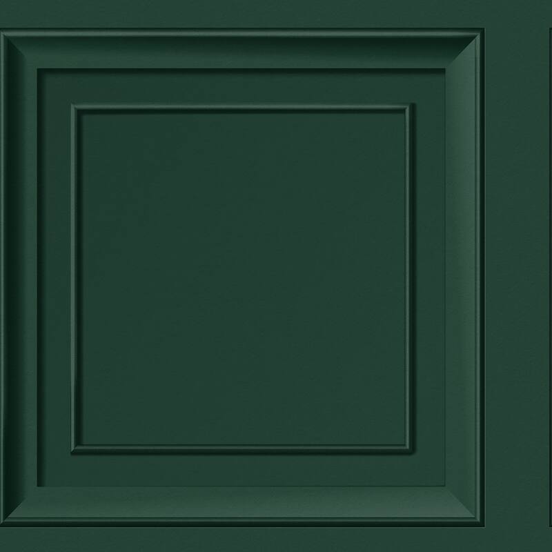 Fine Decor Distinctive Evergreen Square Panel Wallpaper - N/A