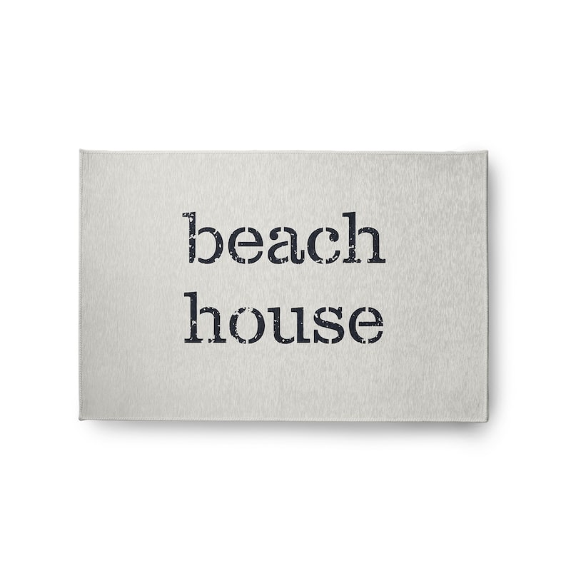 Beach House Nautical Indoor/Outdoor Rug - White - 2' x 3'