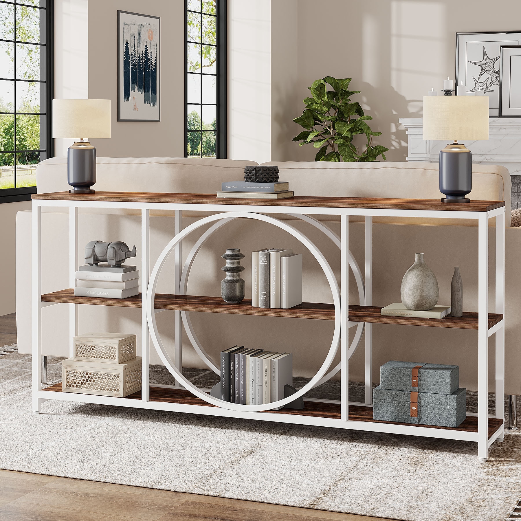 Extra Long Console Table 70.9 inch Narrow Sofa Tables