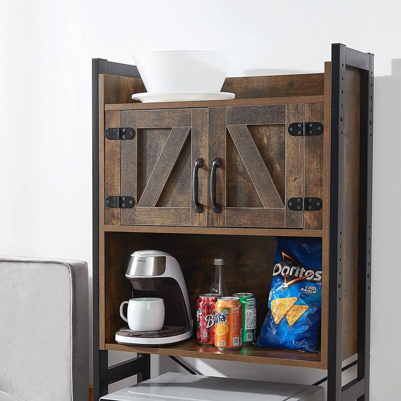 Yak About It® Dorm Hutch - Over the Fridge Organizer by DormCo - 23.60"L x 9.85"D x 74"H