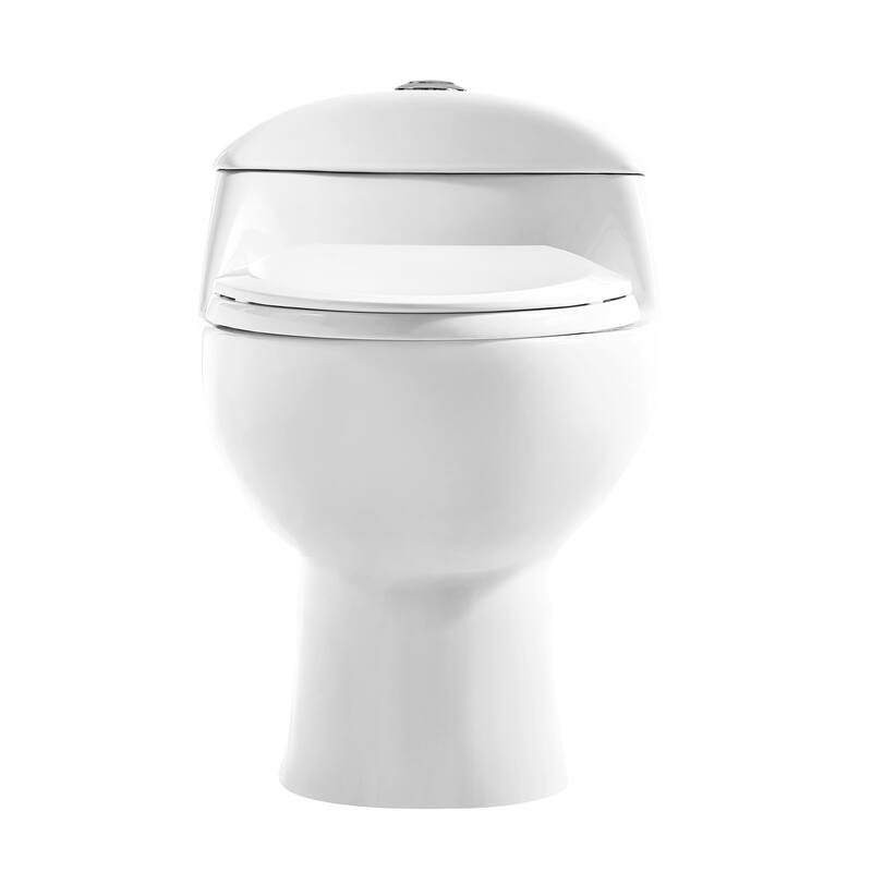 Swiss Madison SM-1T803 Chateau One Piece Elongated Dual 0.8/1.28 GPF Toilet - White