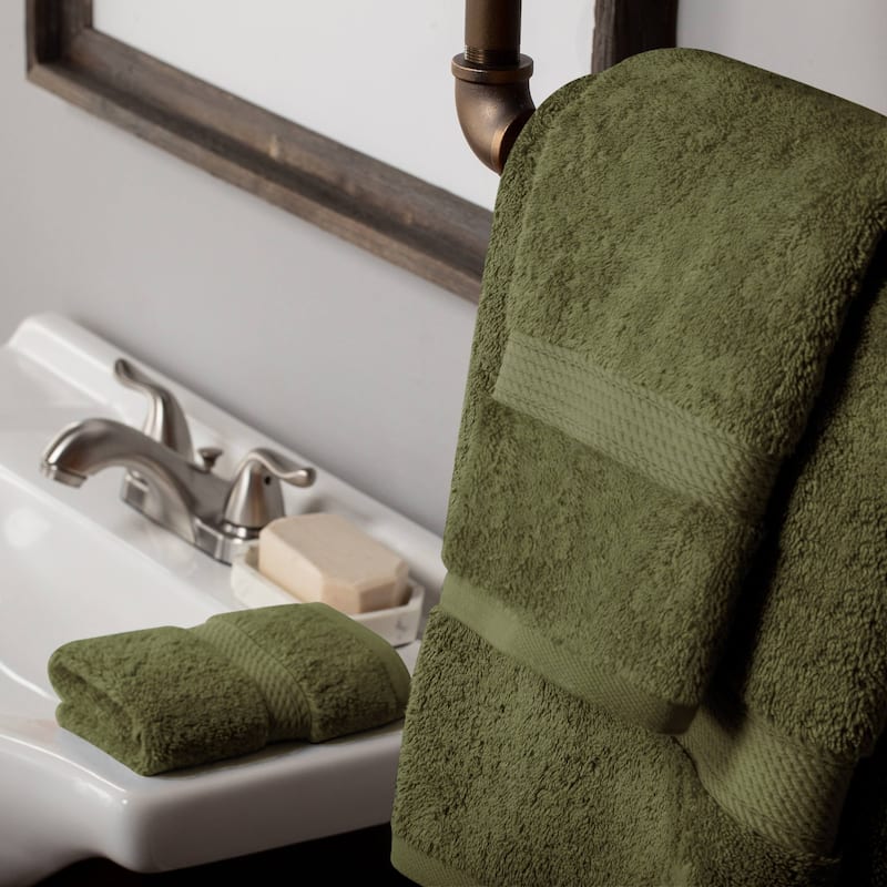 Superior Egyptian Cotton Pile Heavyweight 3-Piece Towel Set