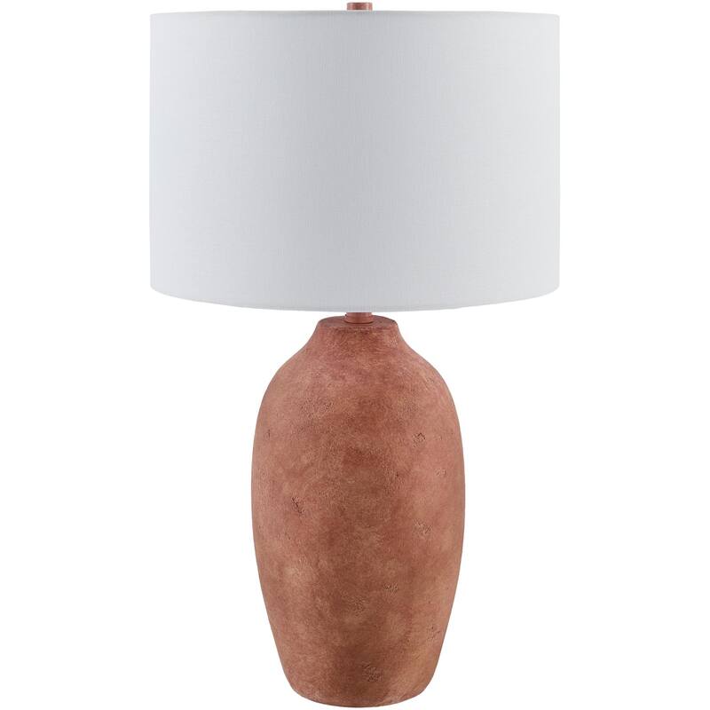 Livabliss Gasius Traditional Accent Table Lamp - Blush