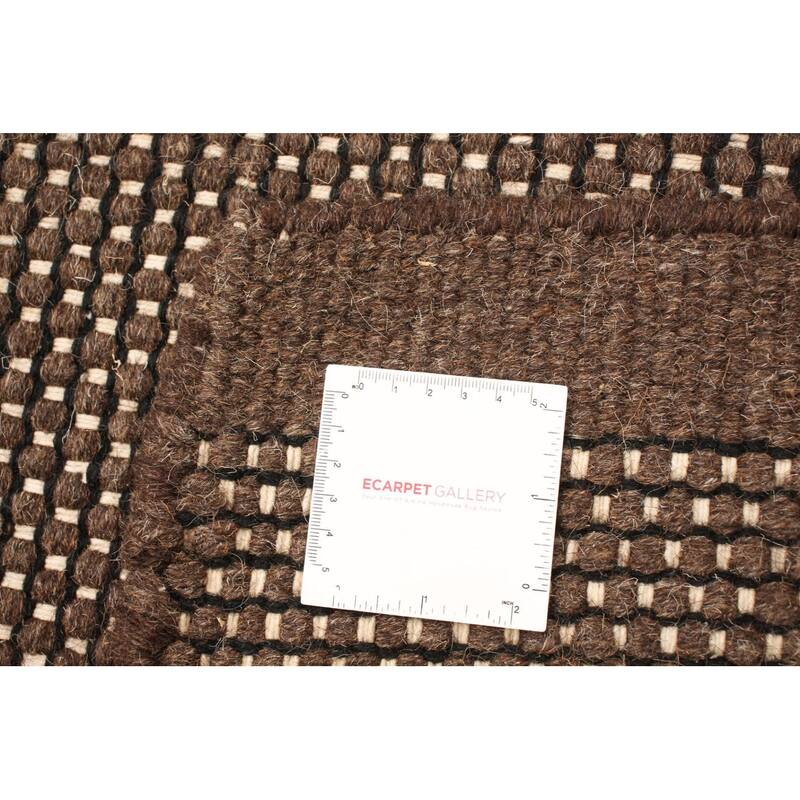ECARPETGALLERY Hand Loomed Bungalow Wool Dhurrie
