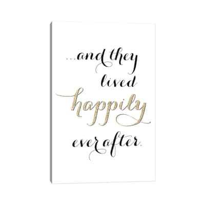 iCanvas "Happily Ever After" by blursbyai Canvas Print