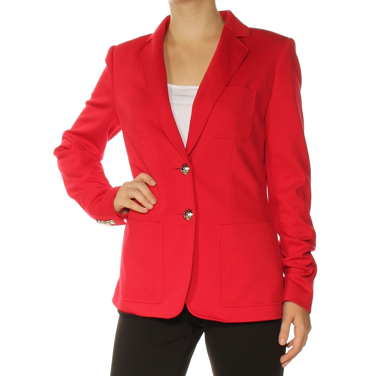 tommy hilfiger red blazer