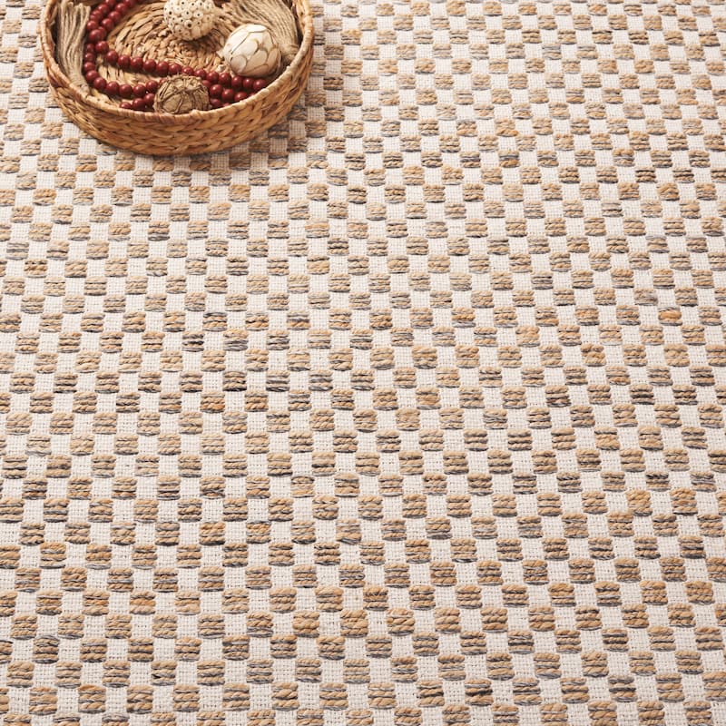 SAFAVIEH Handmade Organica Weronika Jute & Cotton Rug