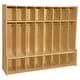 preview thumbnail 1 of 3, Contender 8-Section Kids Seat Locker with Cubbies - 54