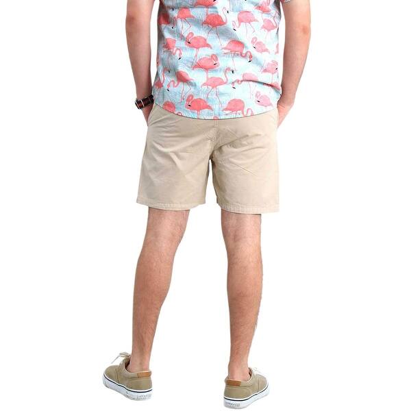 Shop Artistry In Motion Mens Solid Volley Shorts X Large Xl Stone
