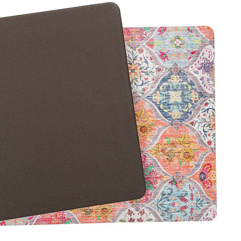 Transitional Cushioned Anti Fatigue Standing Kitchen Mat