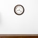 preview thumbnail 1 of 0, Howard Miller Virgo Classic, Modern, Transitional Statement Wall Clock with Large Numbers, Reloj De Pared White