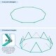 preview thumbnail 8 of 8, Climbing Dome with Climbing Cargo Net, 10 ft Dome Jungle Gym with Hammock for Kids Outdoor Playset Backyard - 10ftx10ft