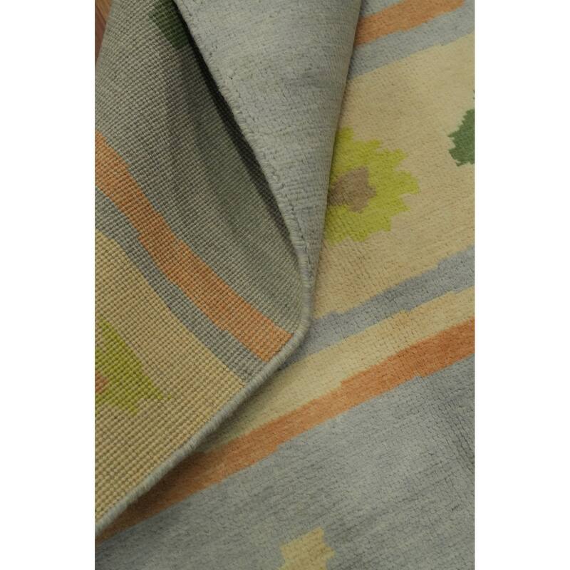 Handmade Wool Gabbeh Vegetable Dye Area Rug Handmade Carpet - 9' 1'' X 6' 0''