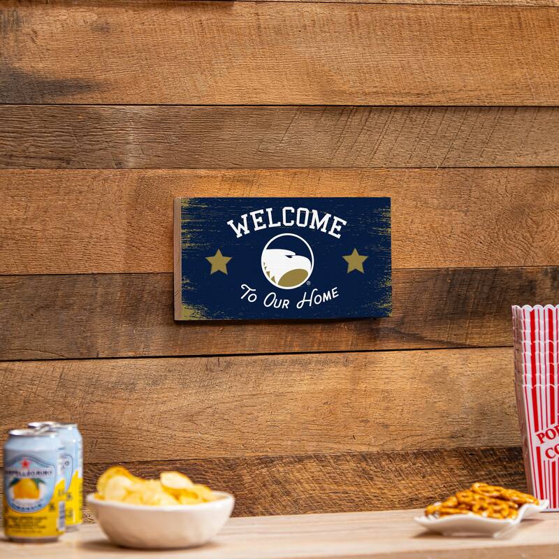 Georgia Southern University Wooden Door Decor Wall Sign - Multi-Color - 6 x 11