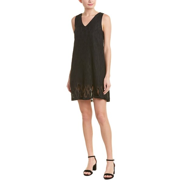 jacquard shift dress