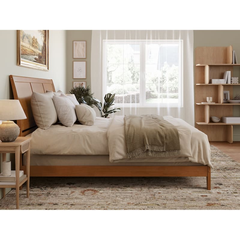 AFI, Portland Solid Wood Low Profile Platform Bed