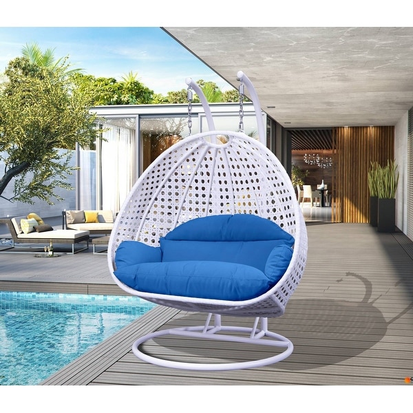 Outdoor double hanging chair clearance