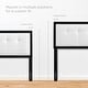 preview thumbnail 25 of 48, Willow Full Wood Platform Bed With Splayed Legs