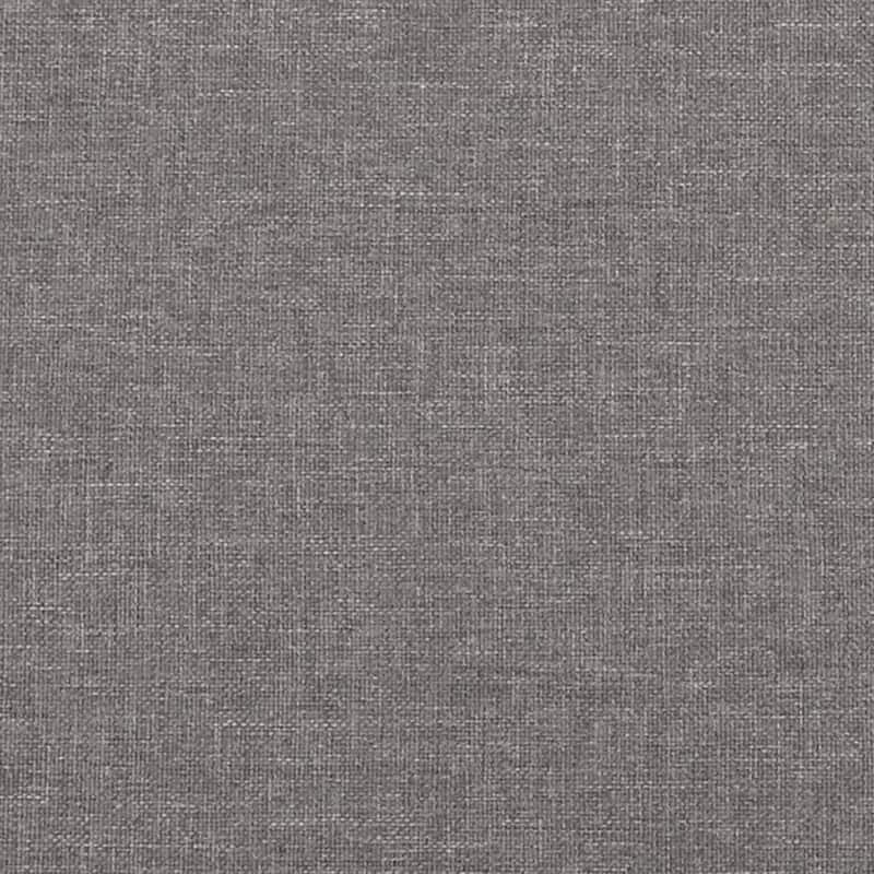 vidaXL Footstool Dark Gray/Light Gray 23.6"x19.7"x16.1" Fabric
