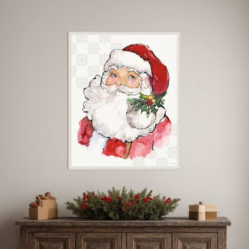 Special Delivery VII by Anne Tavoletti (23 x 28 in.), Framed Canvas Wall Art Print - Sylvie Beaded White
