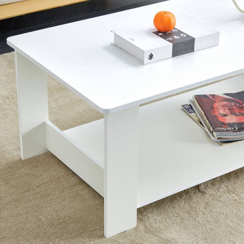 Double Layered Coffee Table Suitable for Living Room