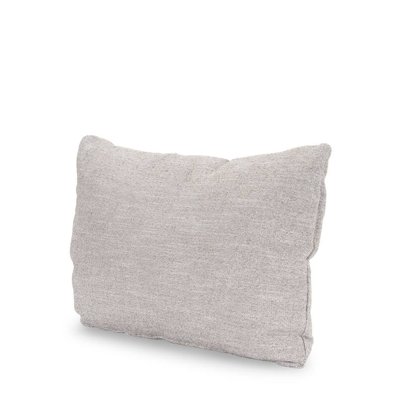 Halston Arm Pillow Light Gray Performance Fabric - 19.69 x0.43 x18.9