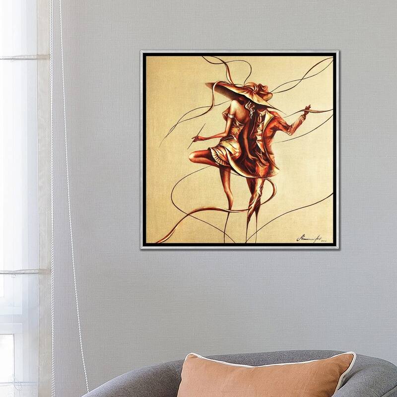 iCanvas "Dancing" by Raen Framed