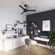 preview thumbnail 4 of 25, Hunter 52" and 44" Presto Ceiling Fan w/ Wall Control - Contemporary, Industrial, Scandinavian