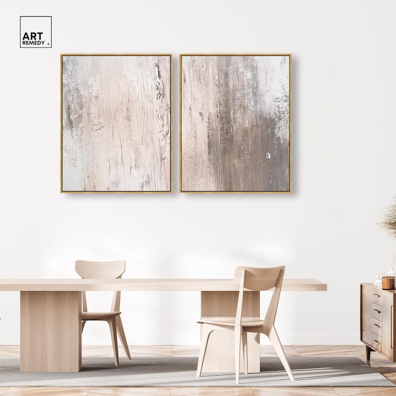 Striated Texture IV Canvas Set of 2 by Art Remedy
