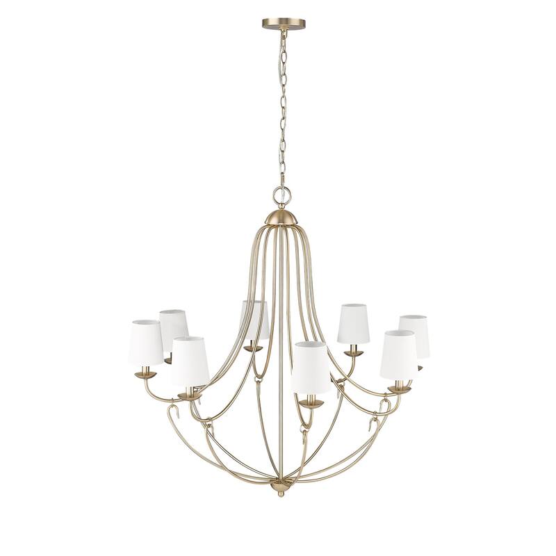 Millennium Lighting 12108 Eisley 8 Light 36" Wide Chandelier